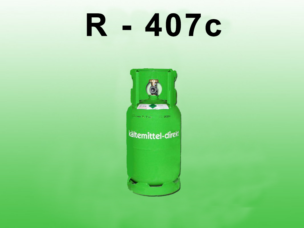 10 kg Kältemittelfüllung R407c in 12,5 l-Kaufflasche