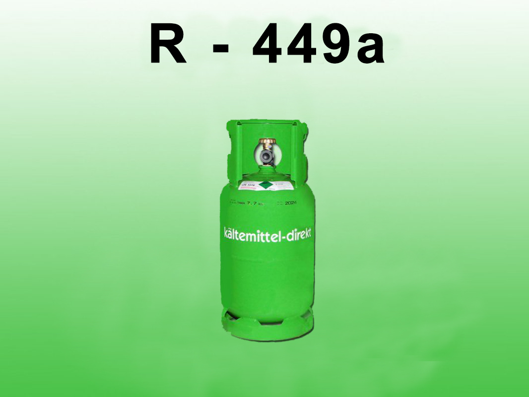 10 kg Kältemittelfüllung R449a in 12,5 l-Kaufflasche