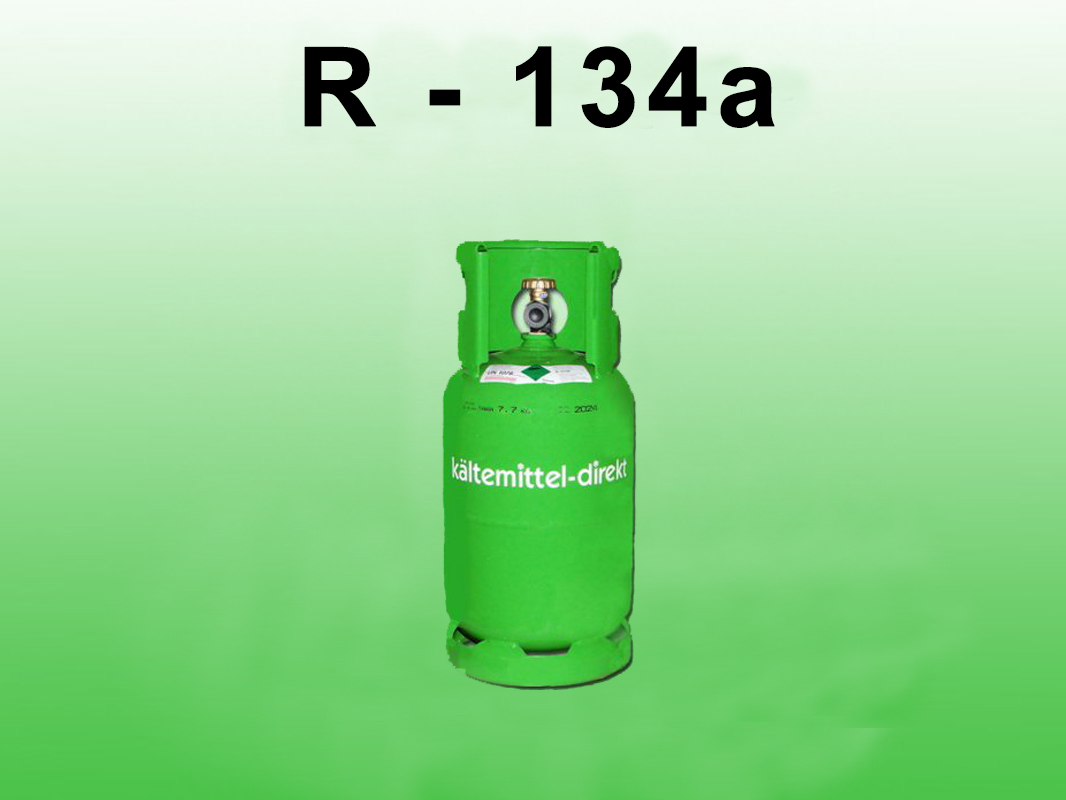 12 kg Kältemittelfüllung R134a in 12,5 l-Kaufflasche